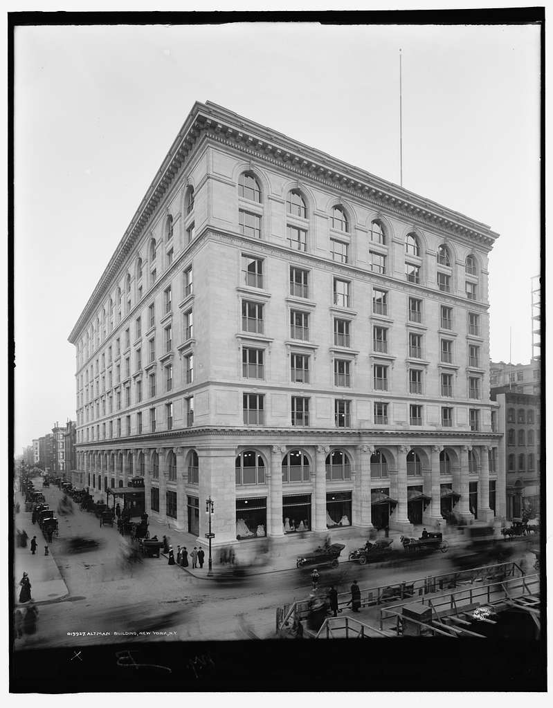A 20th century view of B. Altman and Company.