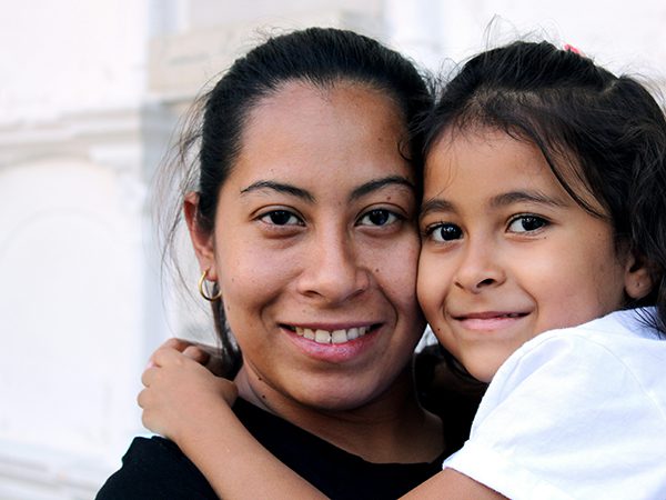 a mother and her daughter